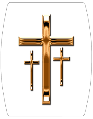 DNSHEND 517 CP WT Copper 3 Crosses White